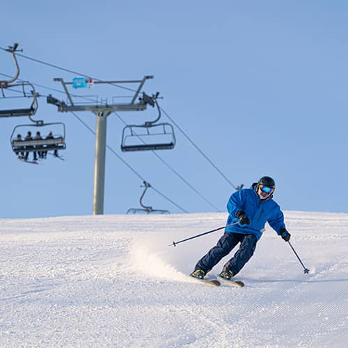Skier on Hill
